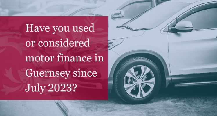 GFSC Motor Finance Survey Image of Car and Text